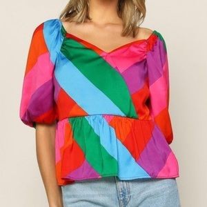 Skies Are Blue Top NWT